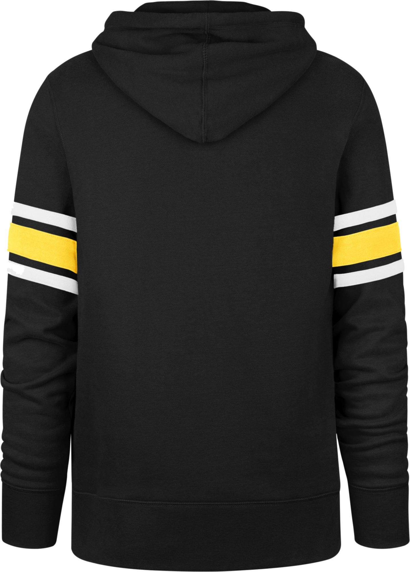 '47 Men's Pittsburgh Steelers Black Stripe Hoodie product image