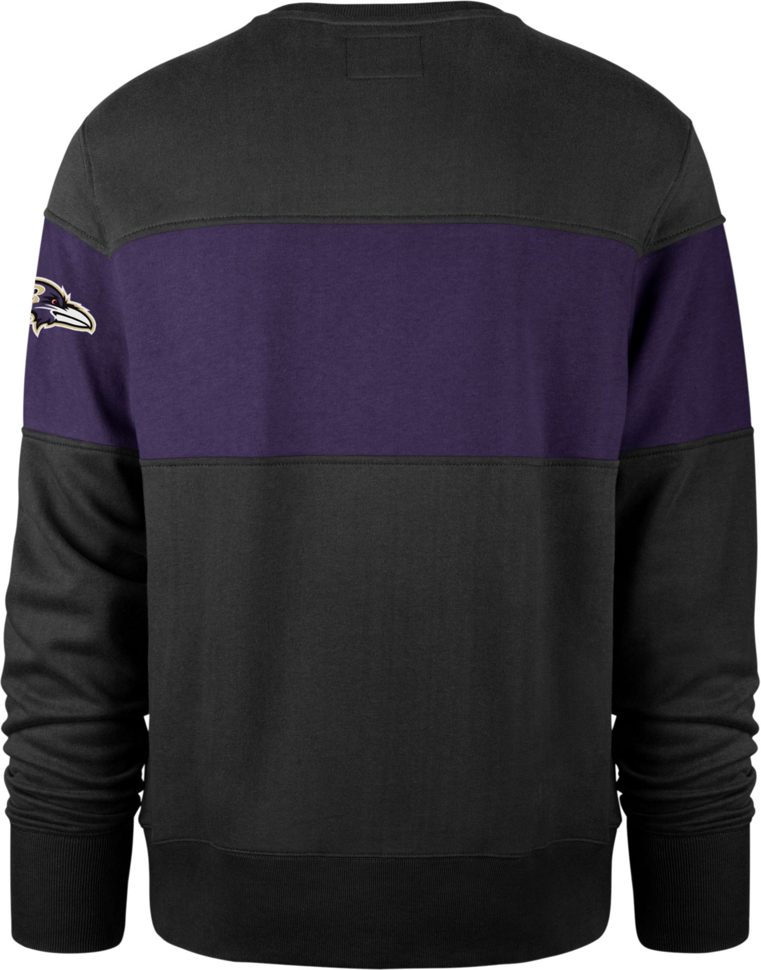 ‘47 Men's Baltimore Ravens Interstate Crew Black Sweatshirt product image