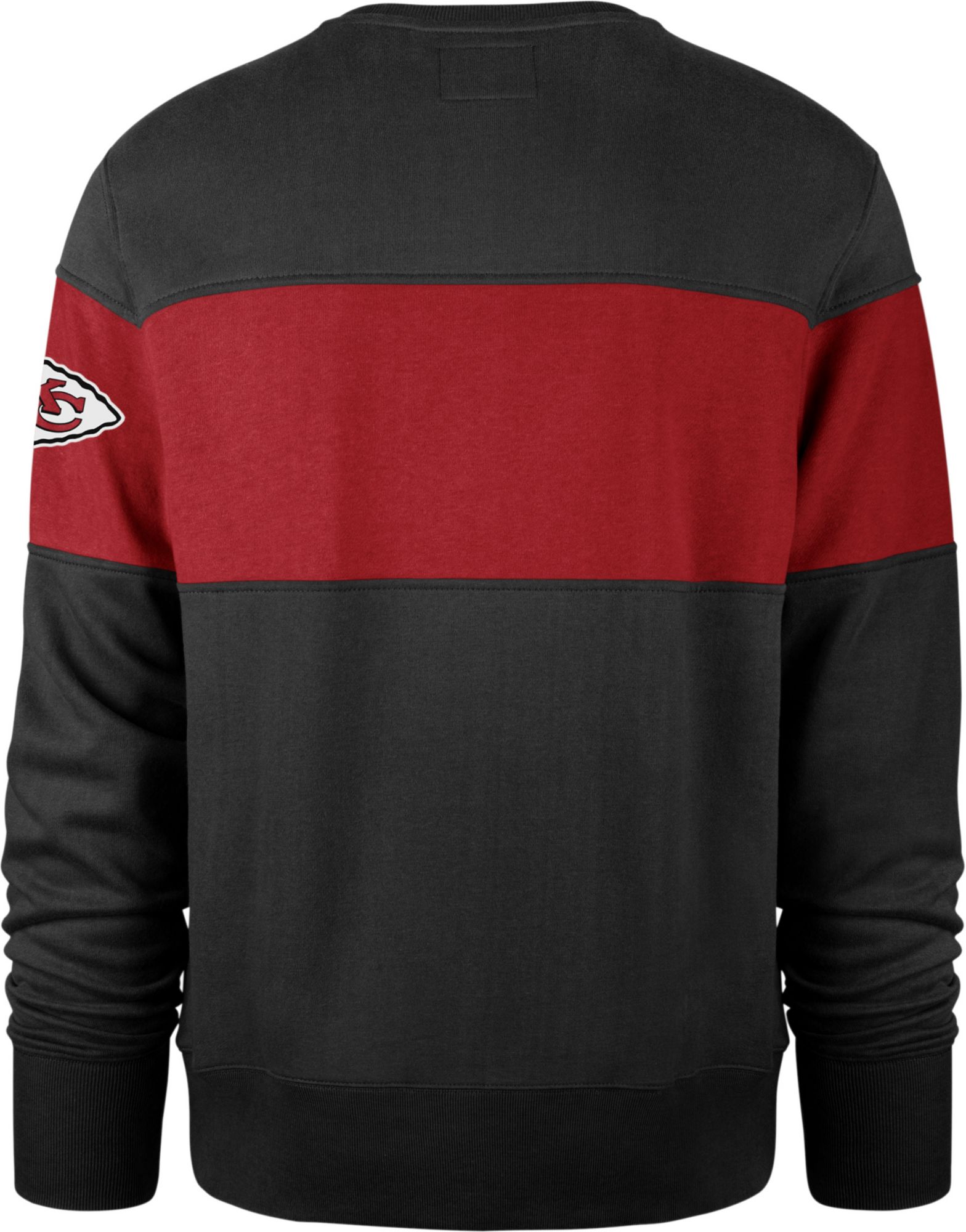 ‘47 Men's Kansas City Chiefs Interstate Crew Black Sweatshirt product image