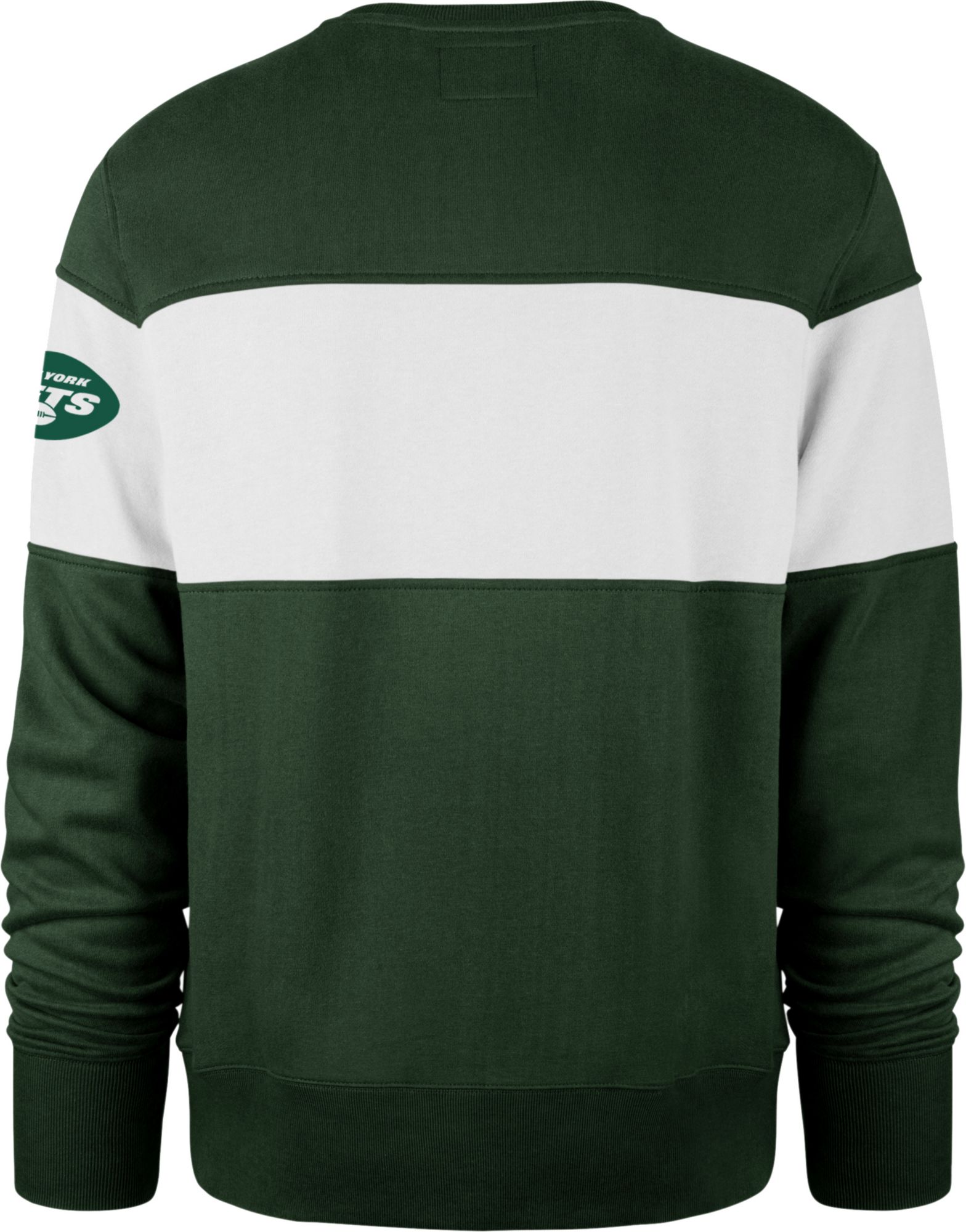'47 Men's New York Jets Green Interstate Crew Sweatshirt product image