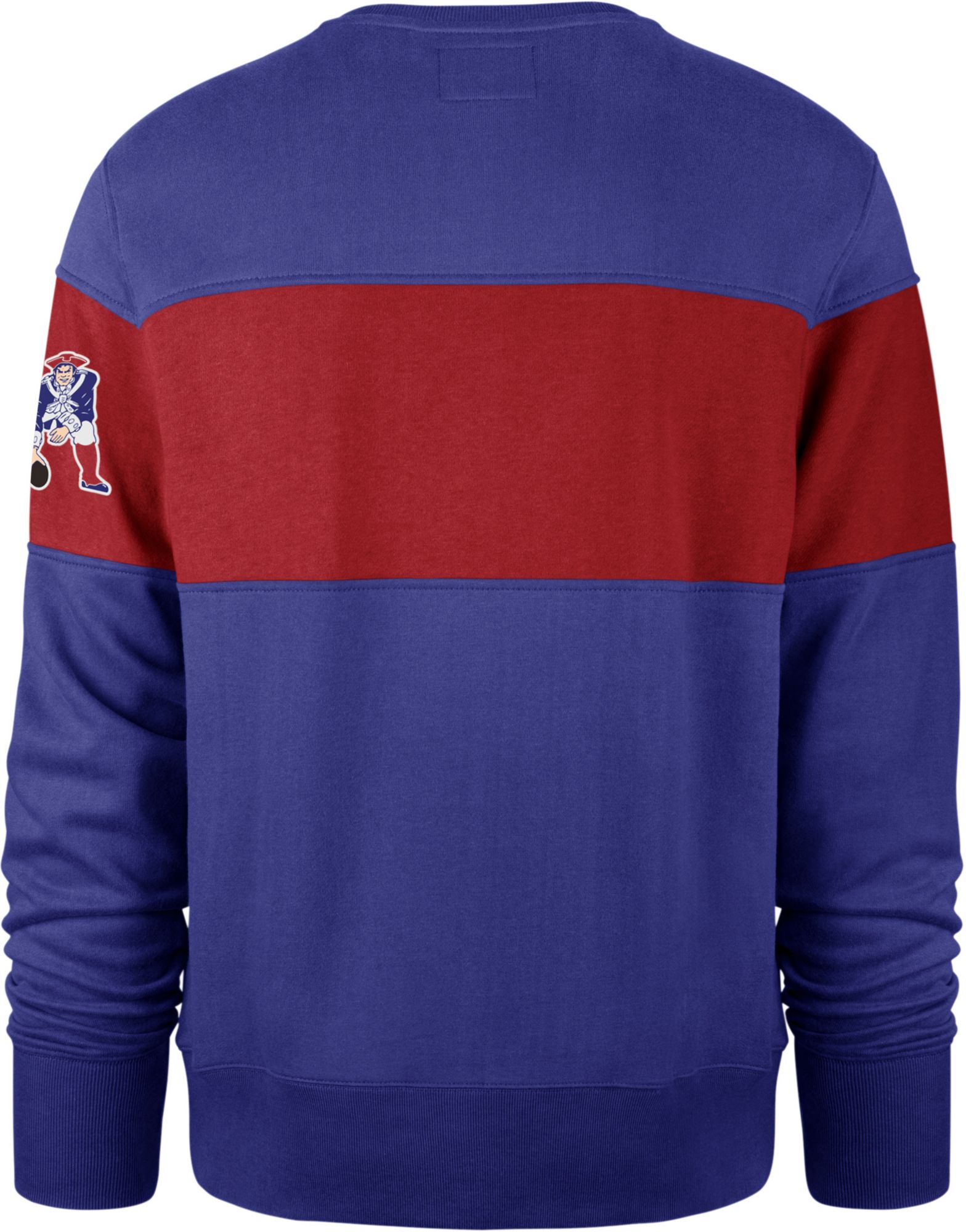 ‘47 Men's New England Patriots Interstate Crew Throwback Sweatshirt product image