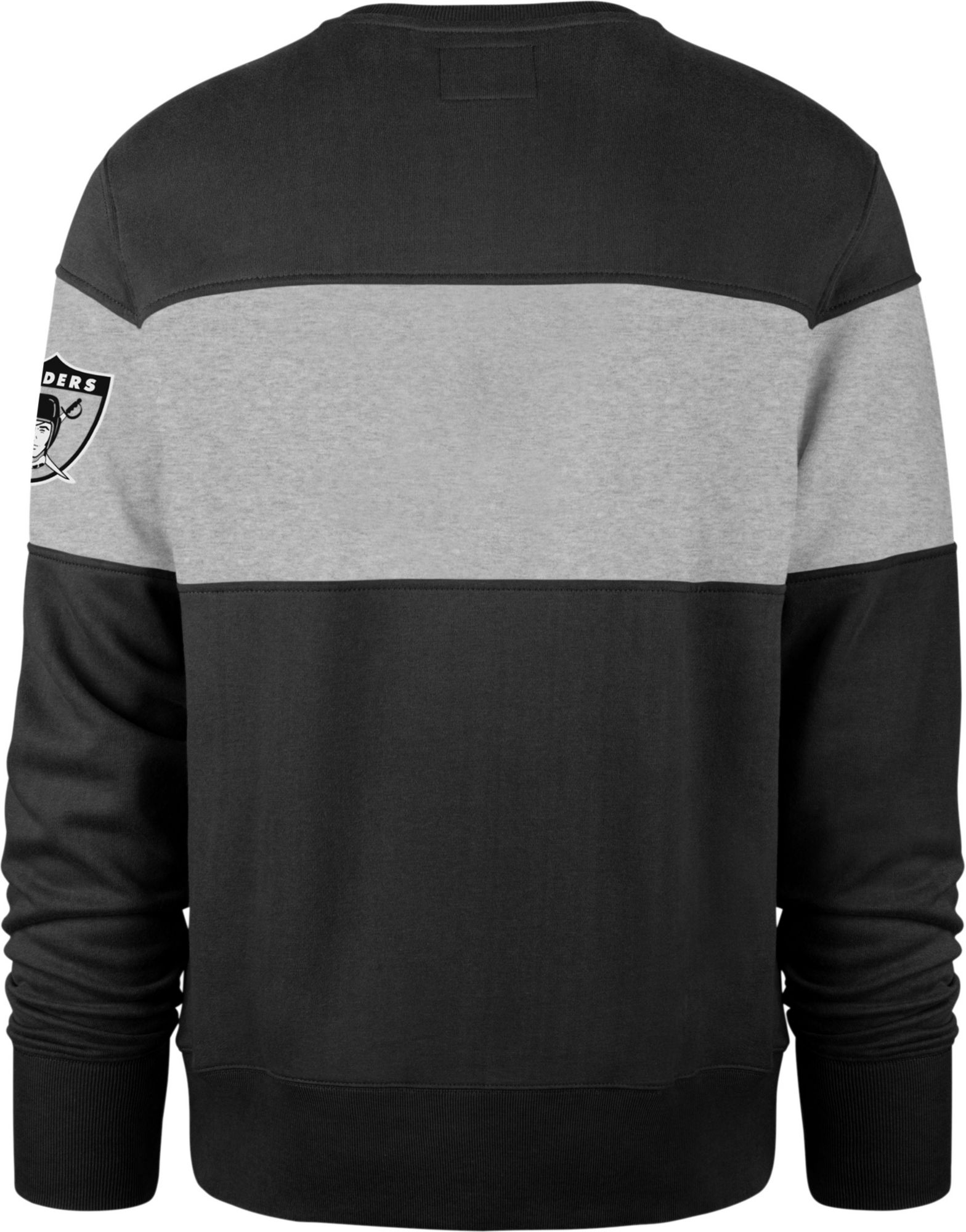 ‘47 Men's Las Vegas Raiders Interstate Crew Throwback Sweatshirt product image