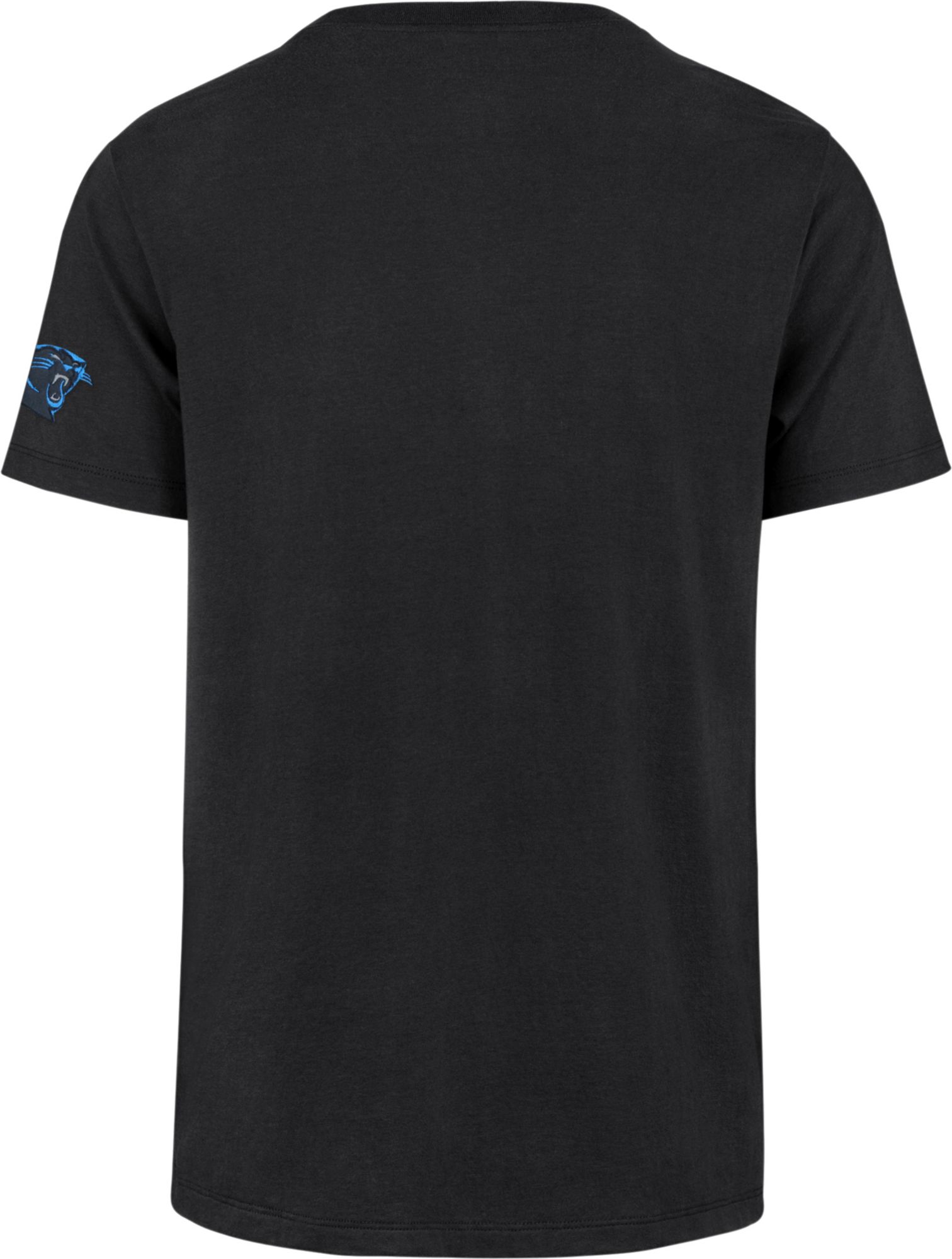 '47 Men's Carolina Panthers Franklin Fieldhouse Black T-Shirt