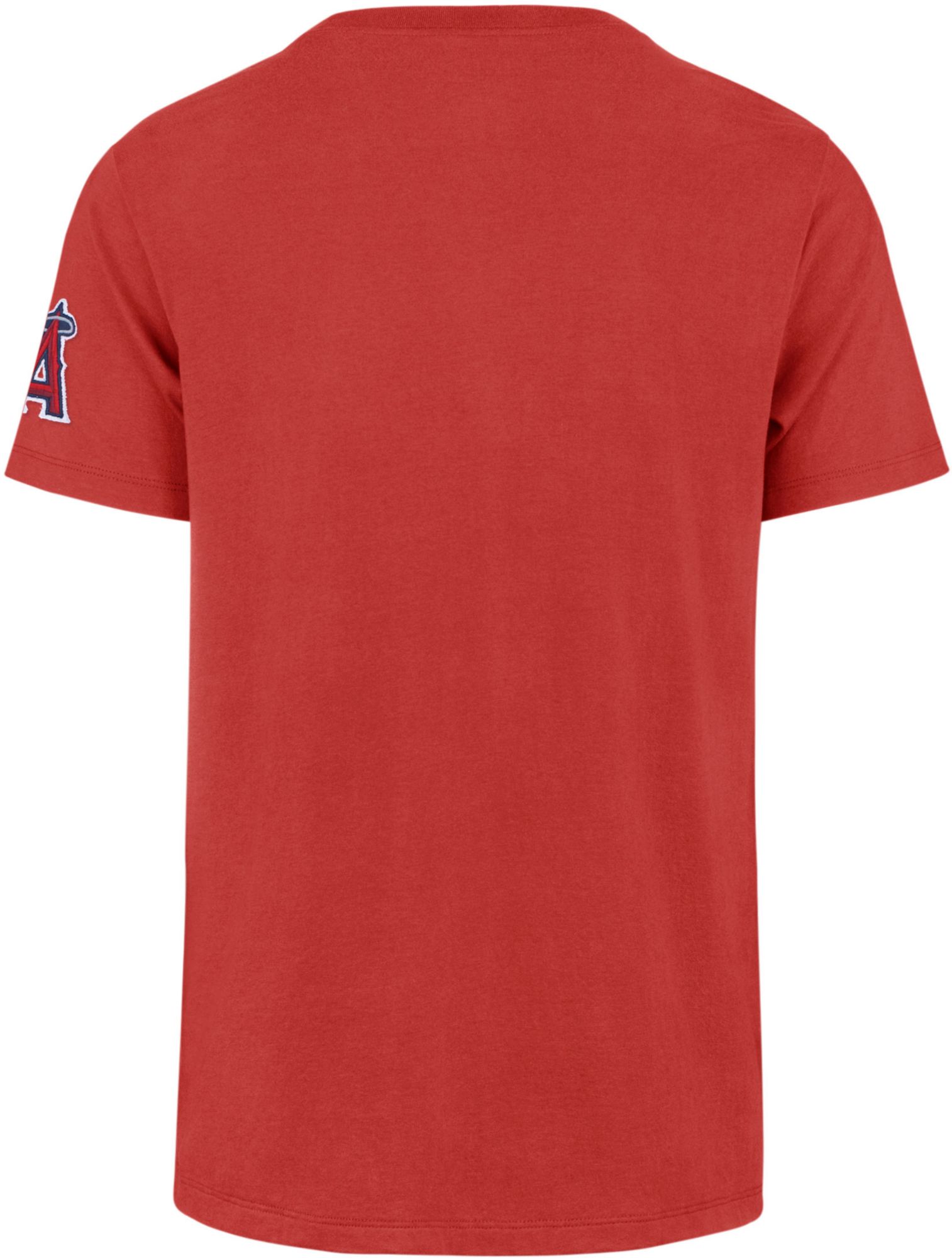 '47 Men's Los Angeles Angels Red Franklin Fieldhouse Short Sleeve T-Shirt product image