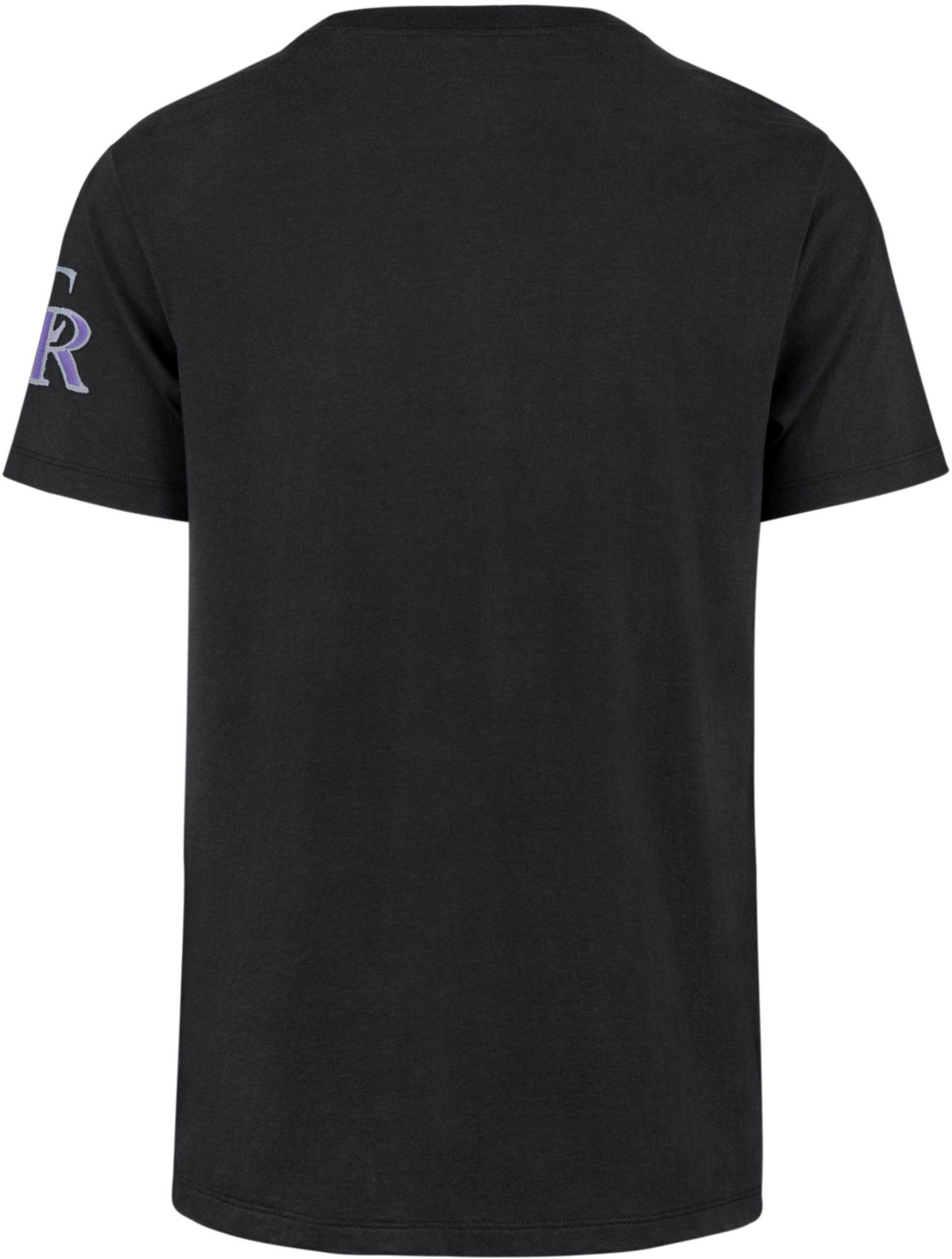 '47 Men's Colorado Rockies Black Franklin Fieldhouse Short Sleeve T-Shirt product image