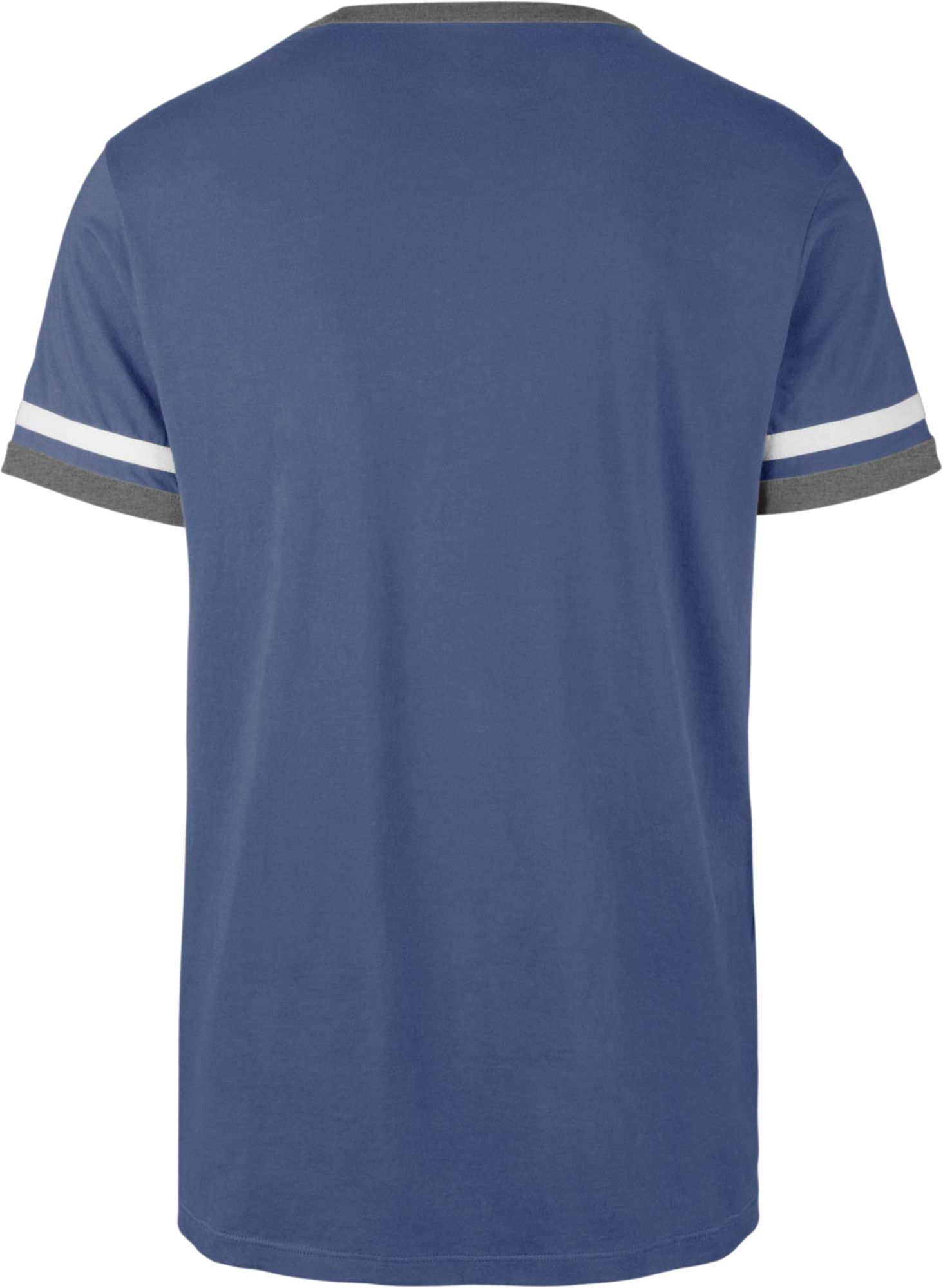 '47 Men's Los Angeles Dodgers Blue Ringer T-Shirt product image
