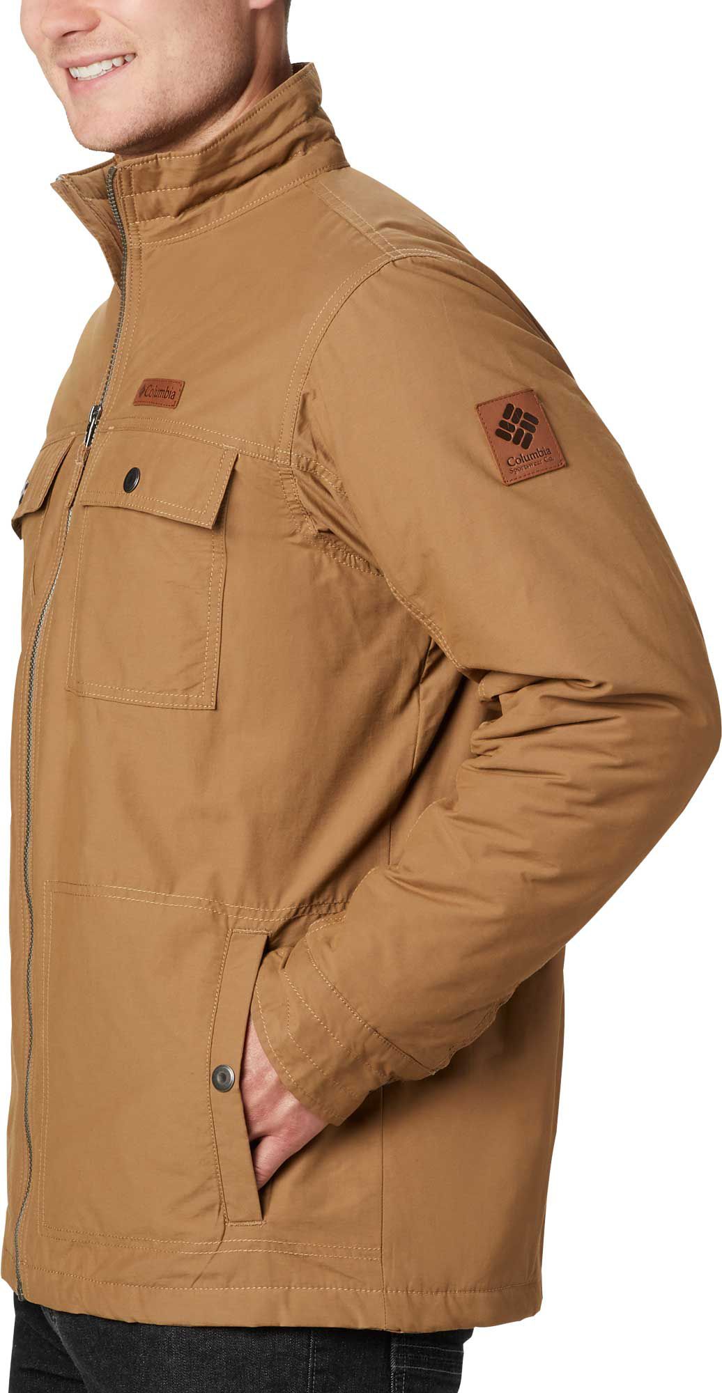 men's columbia wheeler lodge casual jacket