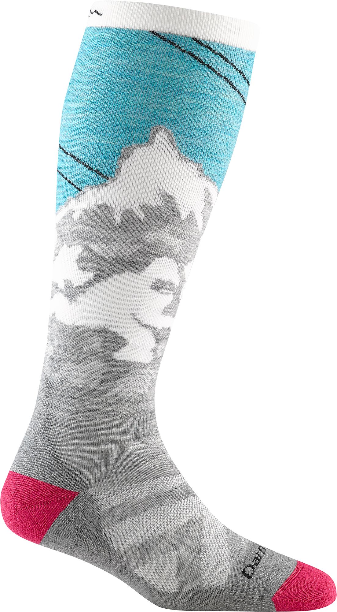Darn Tough Women's Yeti OvertheCalf Midweight Ski & Snowboard Socks