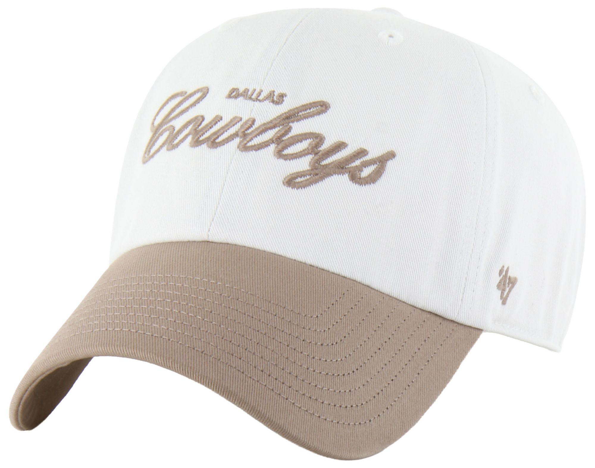 '47 Adult Dallas Cowboys Portabella Foundation 2-Tone Clean Up Adjustable Hat product image