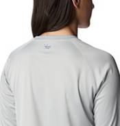 Long Sleeve Tidal Fly Front, logo back collar