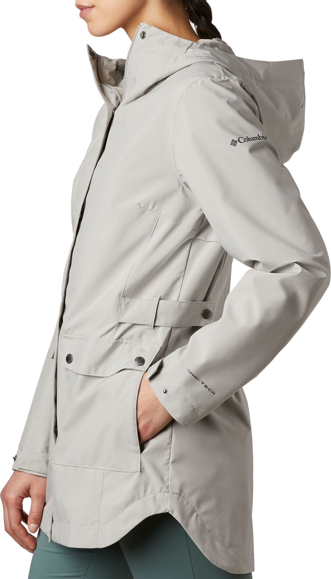 columbia women's here and there trench jacket