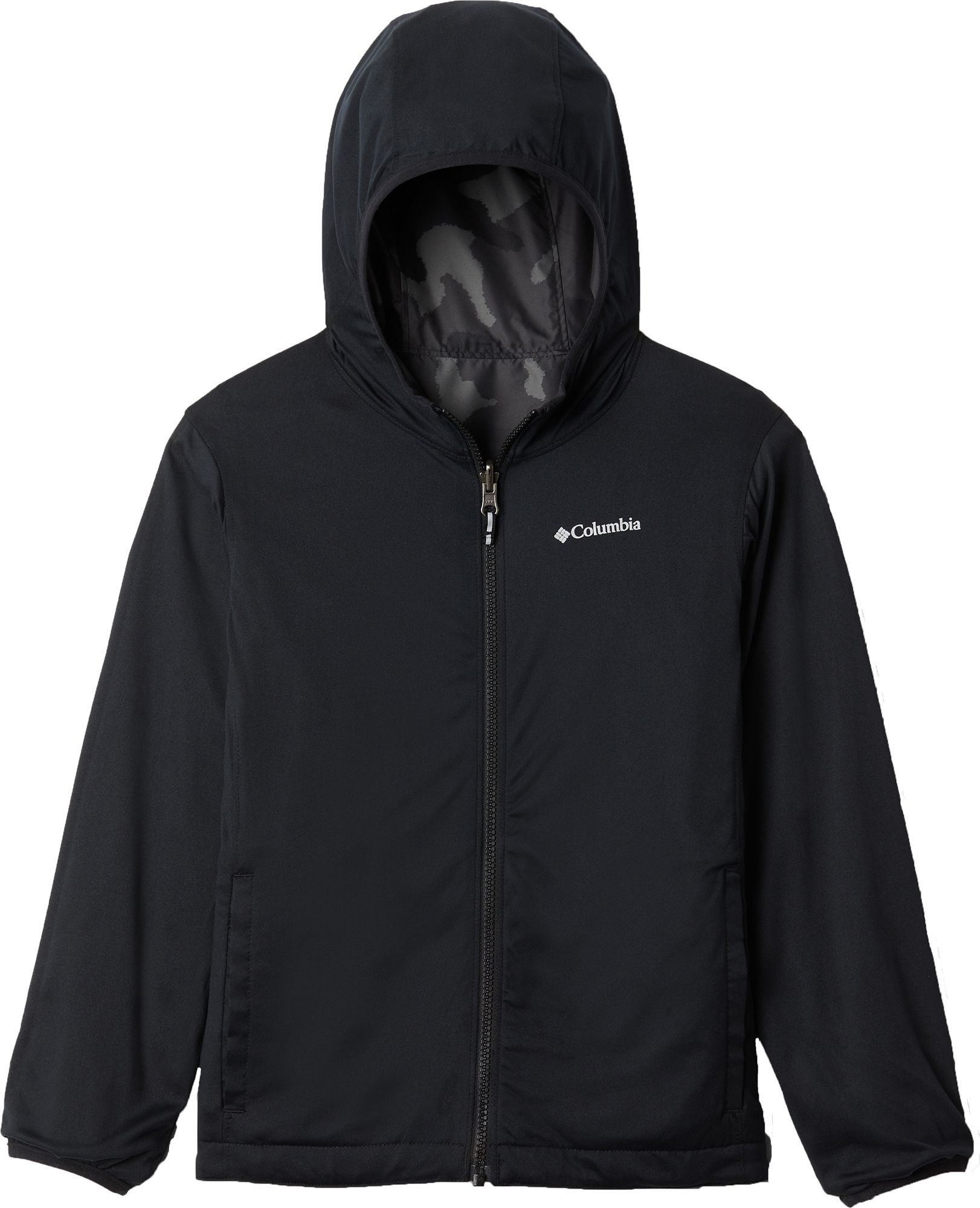 Columbia Boys' Reversible Pixel Grabber Rain Jacket | Dick's