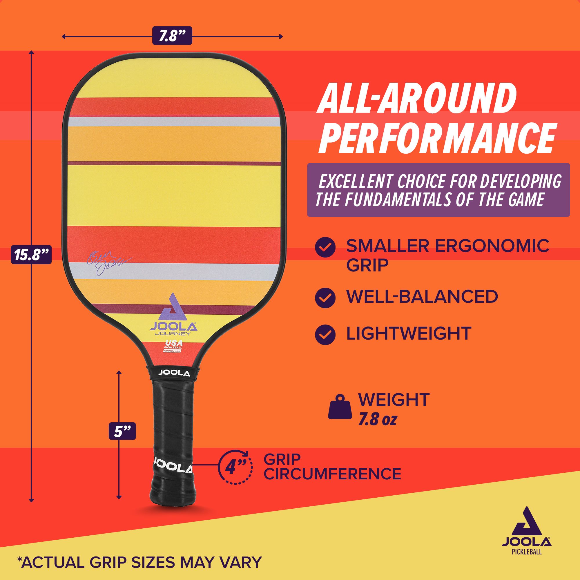 JOOLA Journey Santa Fe Pickleball Paddle product image