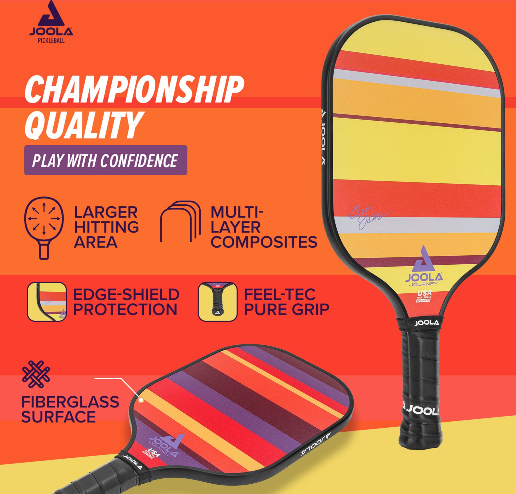 JOOLA Journey Santa Fe Pickleball Paddle product image