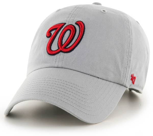 ‘47 Men's Washington Nationals Storm Clean Up Adjustable Hat