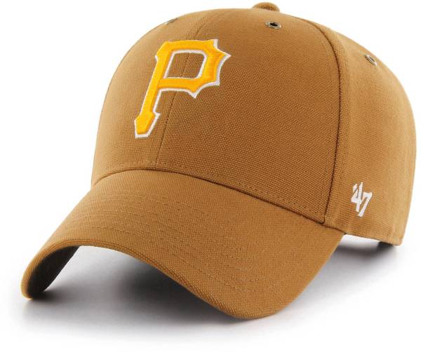 '47 Men's Pittsburgh Pirates Carhartt MVP Brown Adjustable Hat