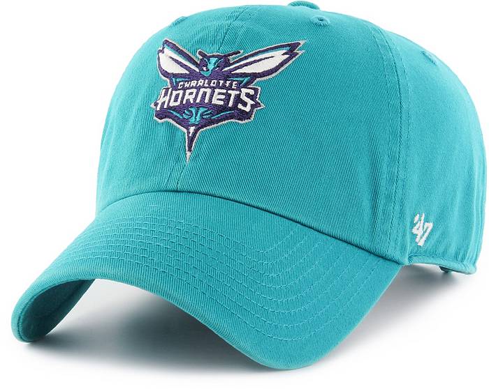 Charlotte Hornets XL Logo Basketball Snapback Hat 47 Brand