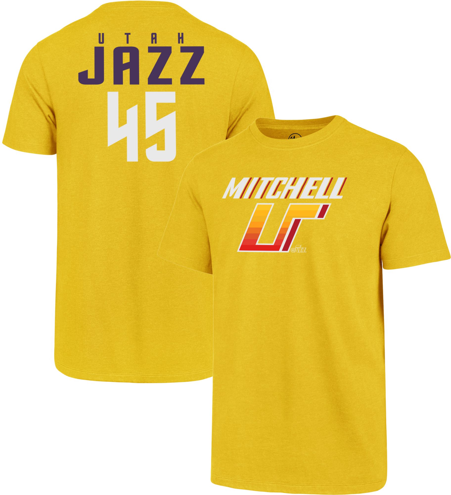 utah jazz yellow jersey