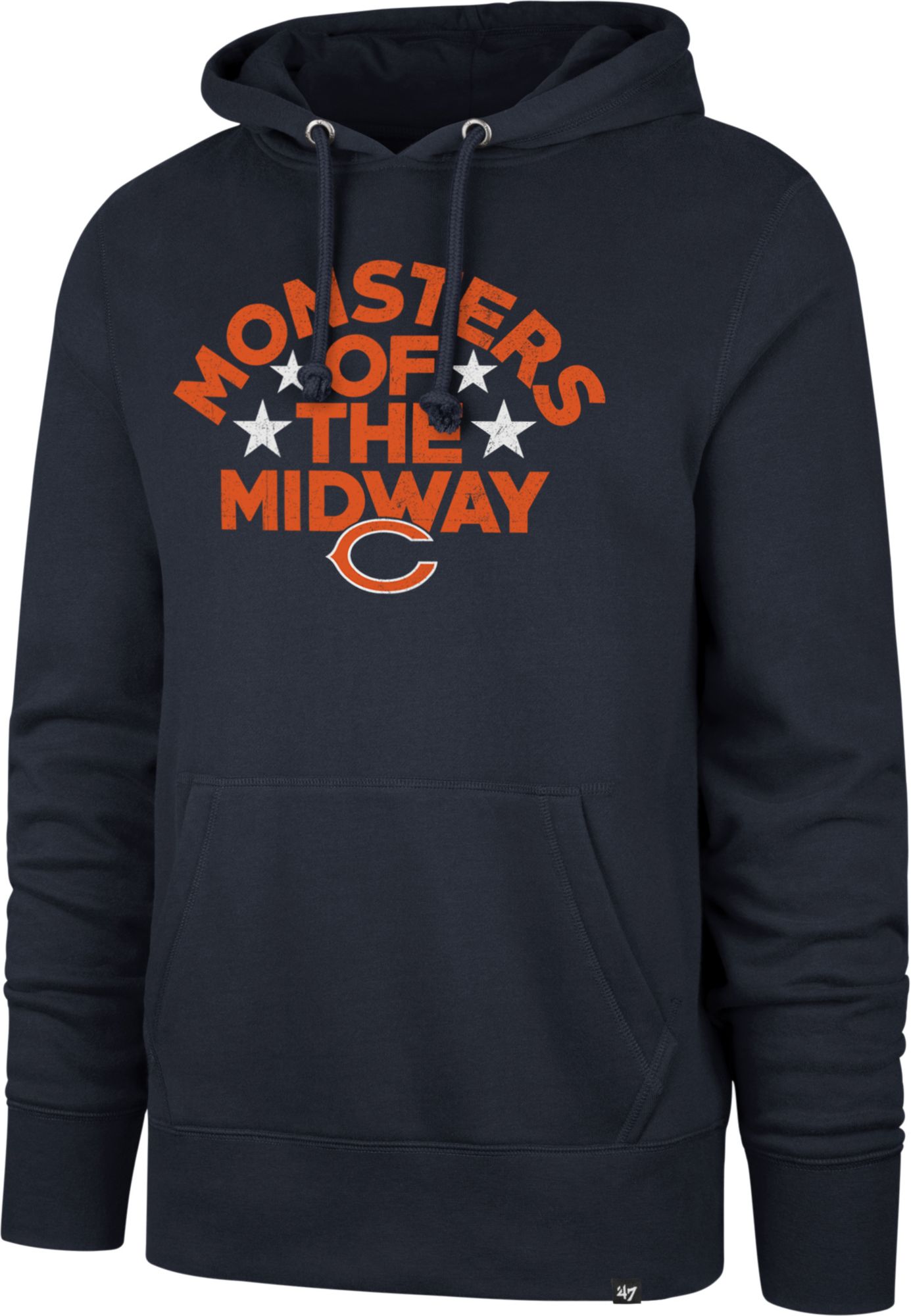 '47 Men's Chicago Bears Monsters of the Midway Headline Navy Hoodie product image
