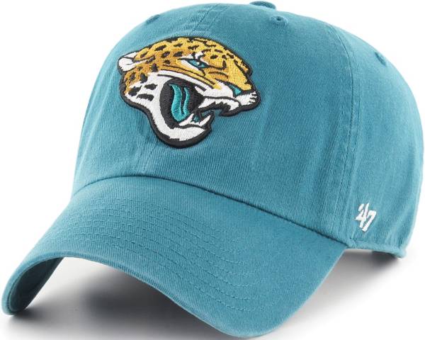 '47 Men's Jacksonville Jaguars Clean Up Teal Adjustable Hat product image
