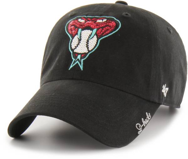 ‘47 Women's Arizona Diamondbacks Sparkle Clean Up Adjustable Hat