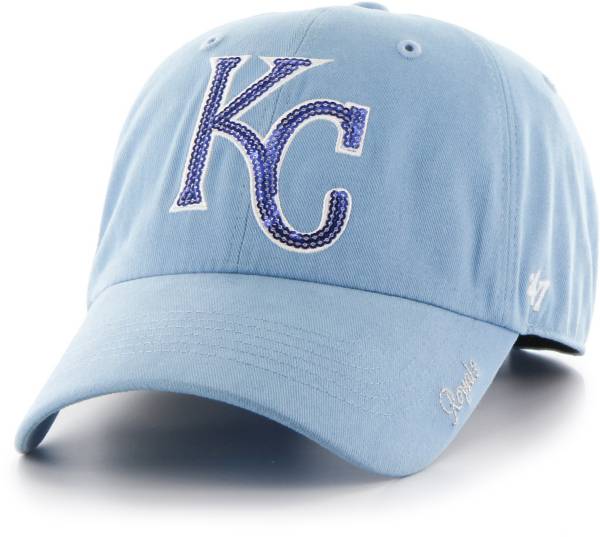 ‘47 Women's Kansas City Royals Sparkle Clean Up Adjustable Hat