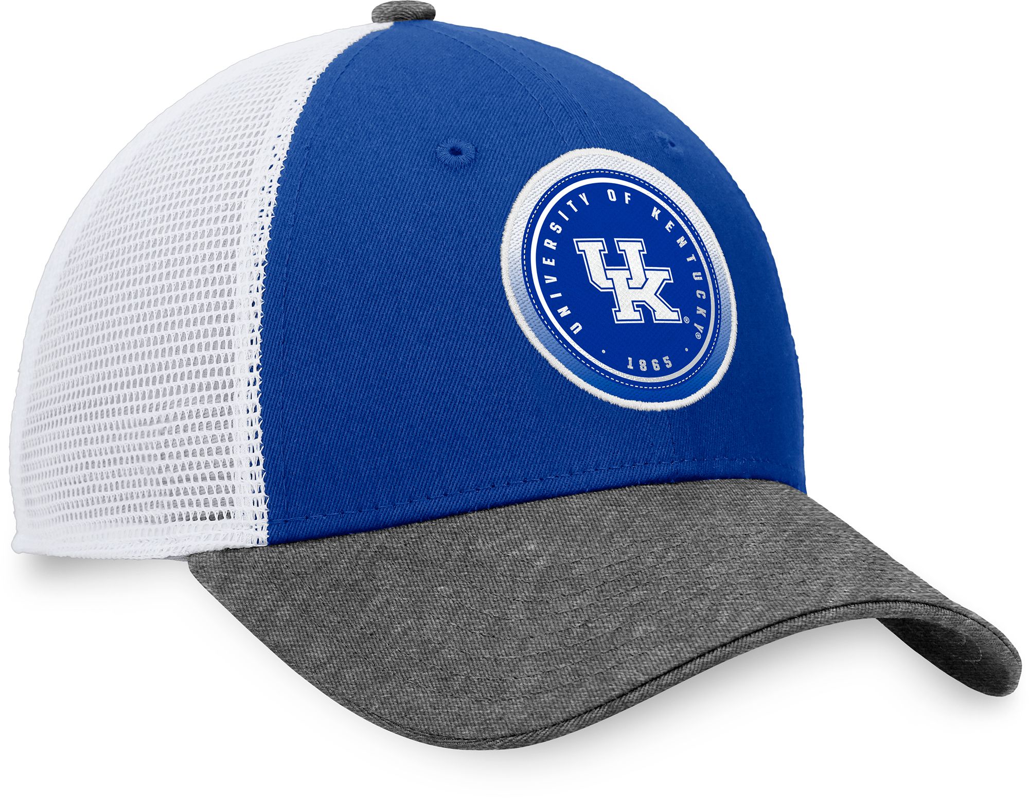 Top of the World Men's Kentucky Wildcats Blue/White Iconic Adjustable Trucker Hat product image