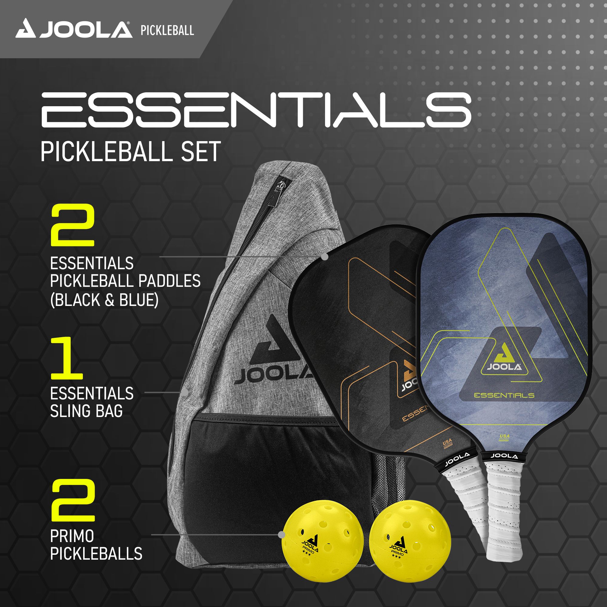 JOOLA Essentials Pickleball Paddles Set product image