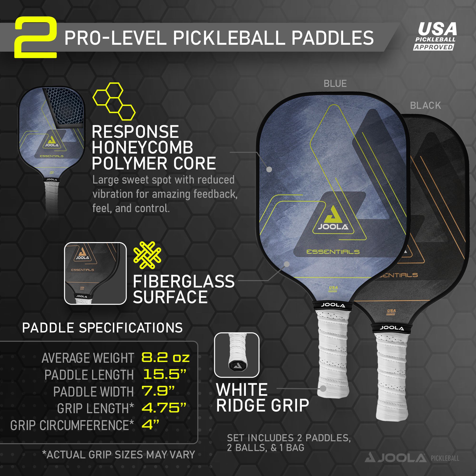JOOLA Essentials Pickleball Paddles Set product image