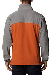 Columbia Men's Texas Longhorns Grey Flanker Full-Zip Fleece Jacket product image