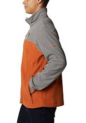 Columbia Men's Texas Longhorns Grey Flanker Full-Zip Fleece Jacket product image