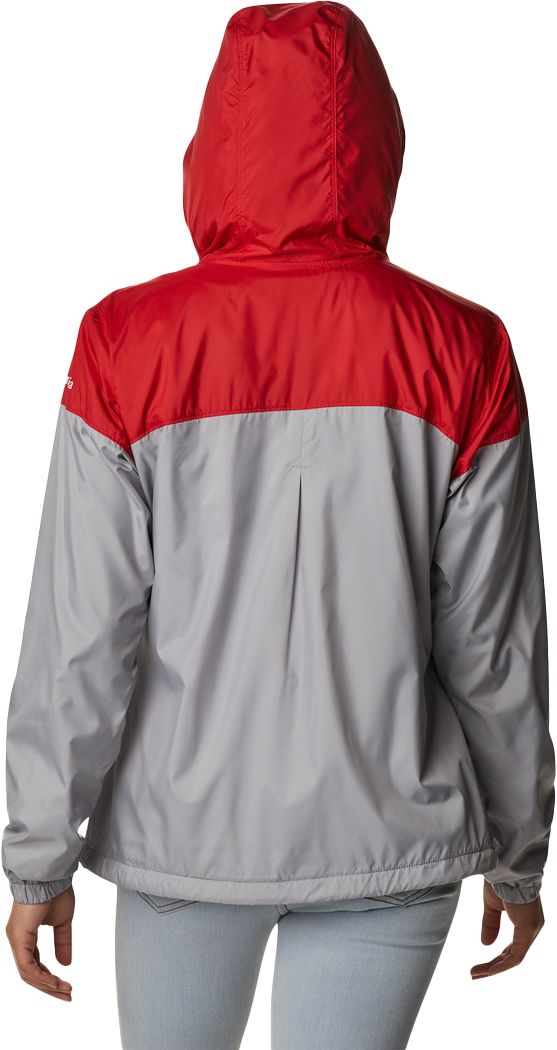 Columbia Women's Ohio State Buckeyes Red Flash Forward Wind Jacket product image