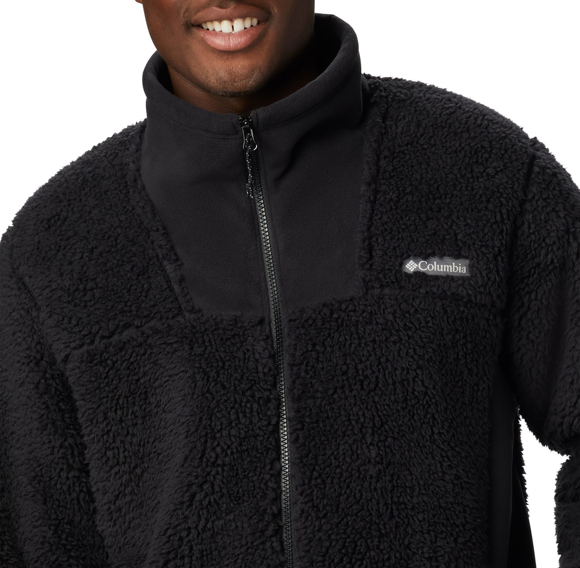 columbia men's full zip fleece