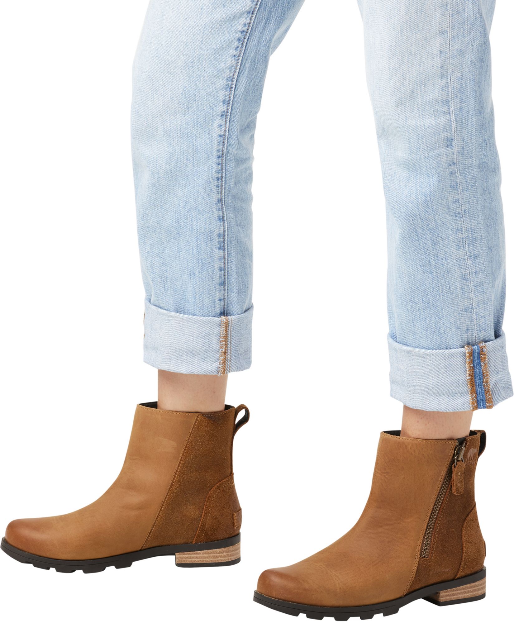 women's sorel emelie chelsea boots