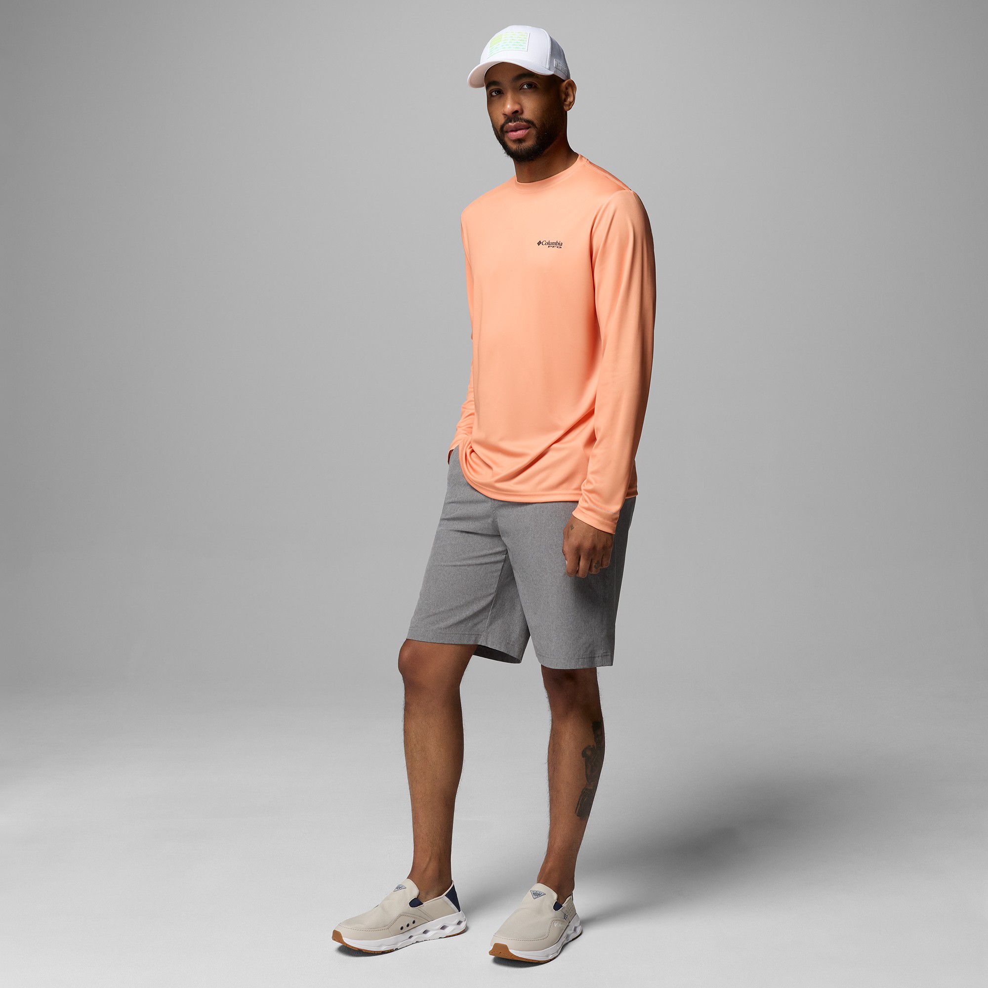 Columbia Men's PFG Terminal Tackle Fish Flag Long Sleeve Shirt product image