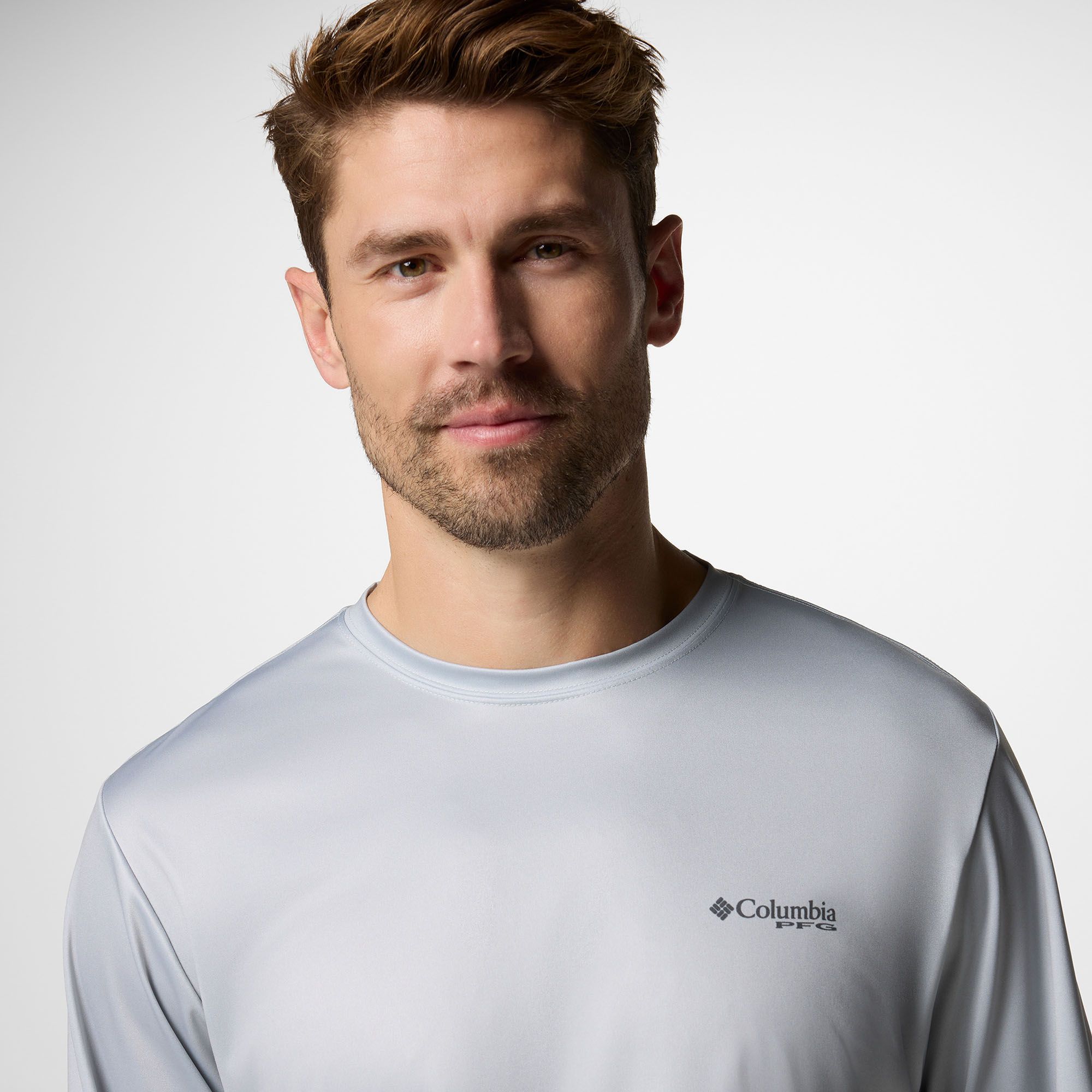 Columbia Men's PFG Terminal Tackle Fish Flag Long Sleeve Shirt product image