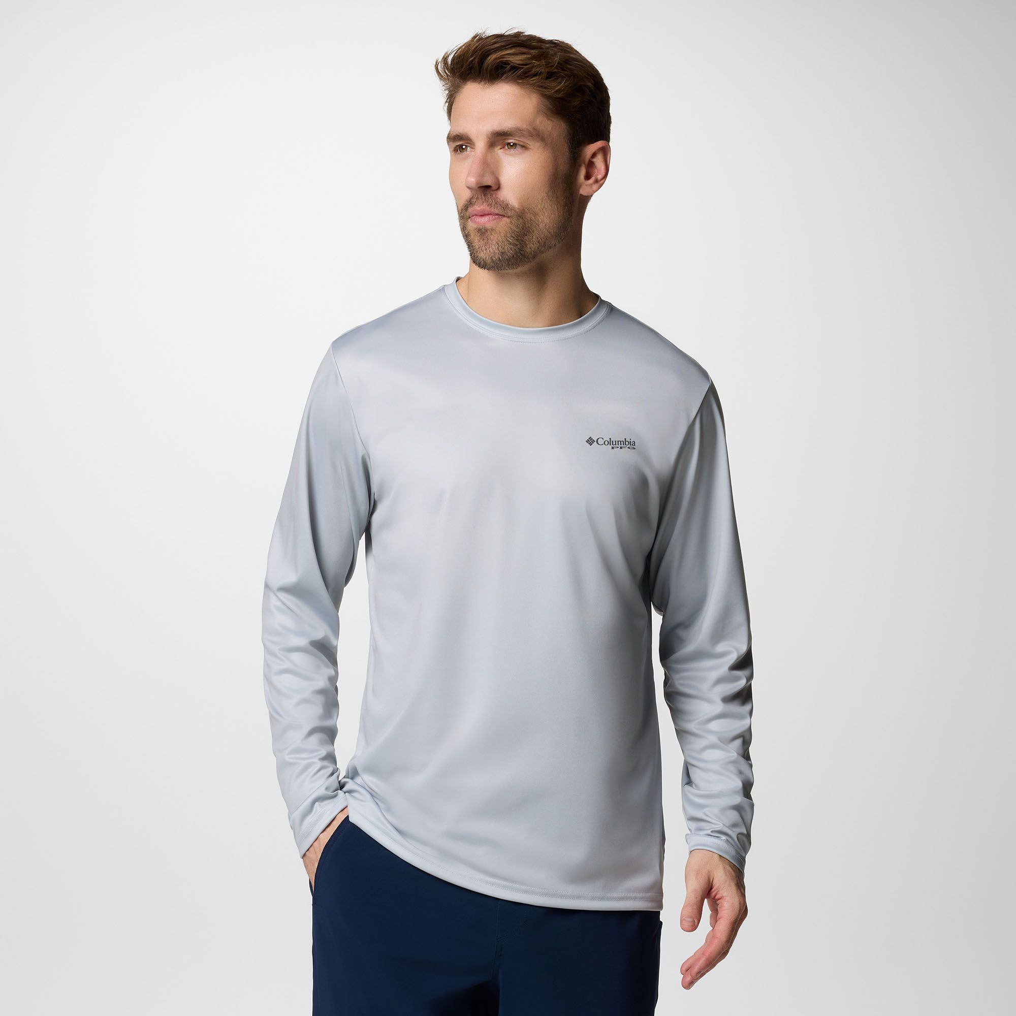 Columbia Men's PFG Terminal Tackle Fish Flag Long Sleeve Shirt product image