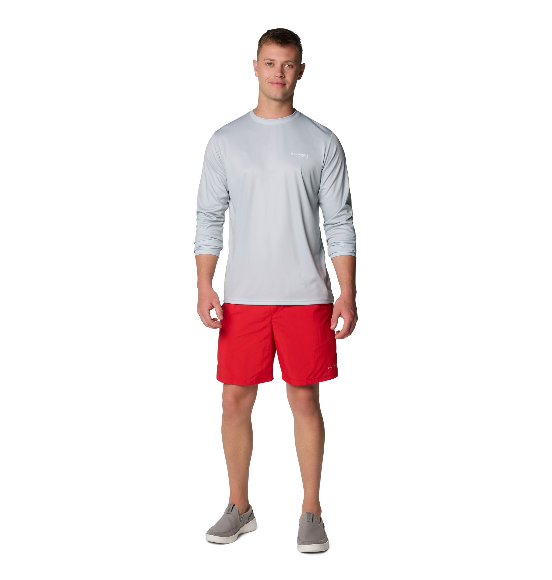 Columbia Men's PFG Terminal Tackle Fish Flag Long Sleeve Shirt product image