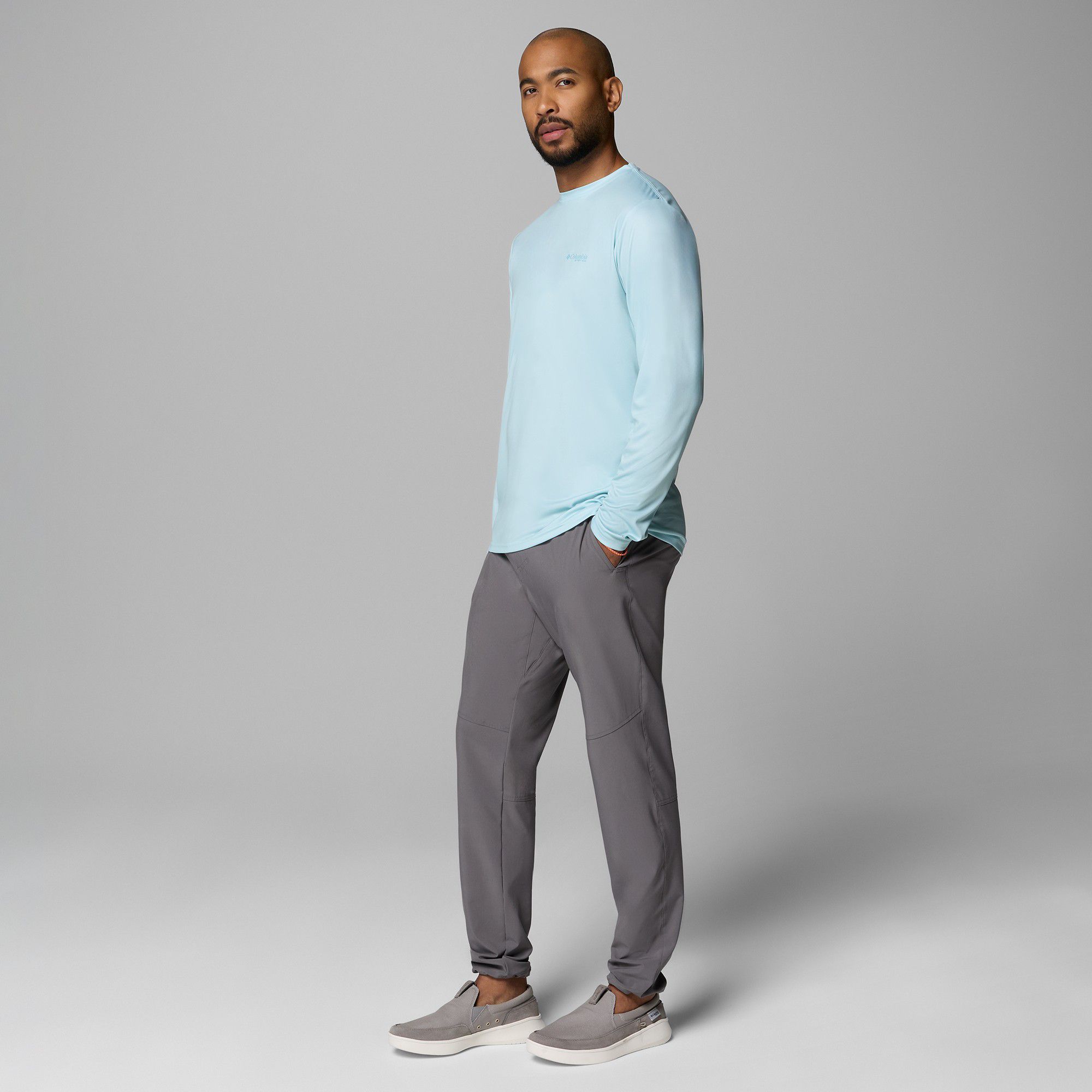 Columbia Men's PFG Terminal Tackle Fish Flag Long Sleeve Shirt product image