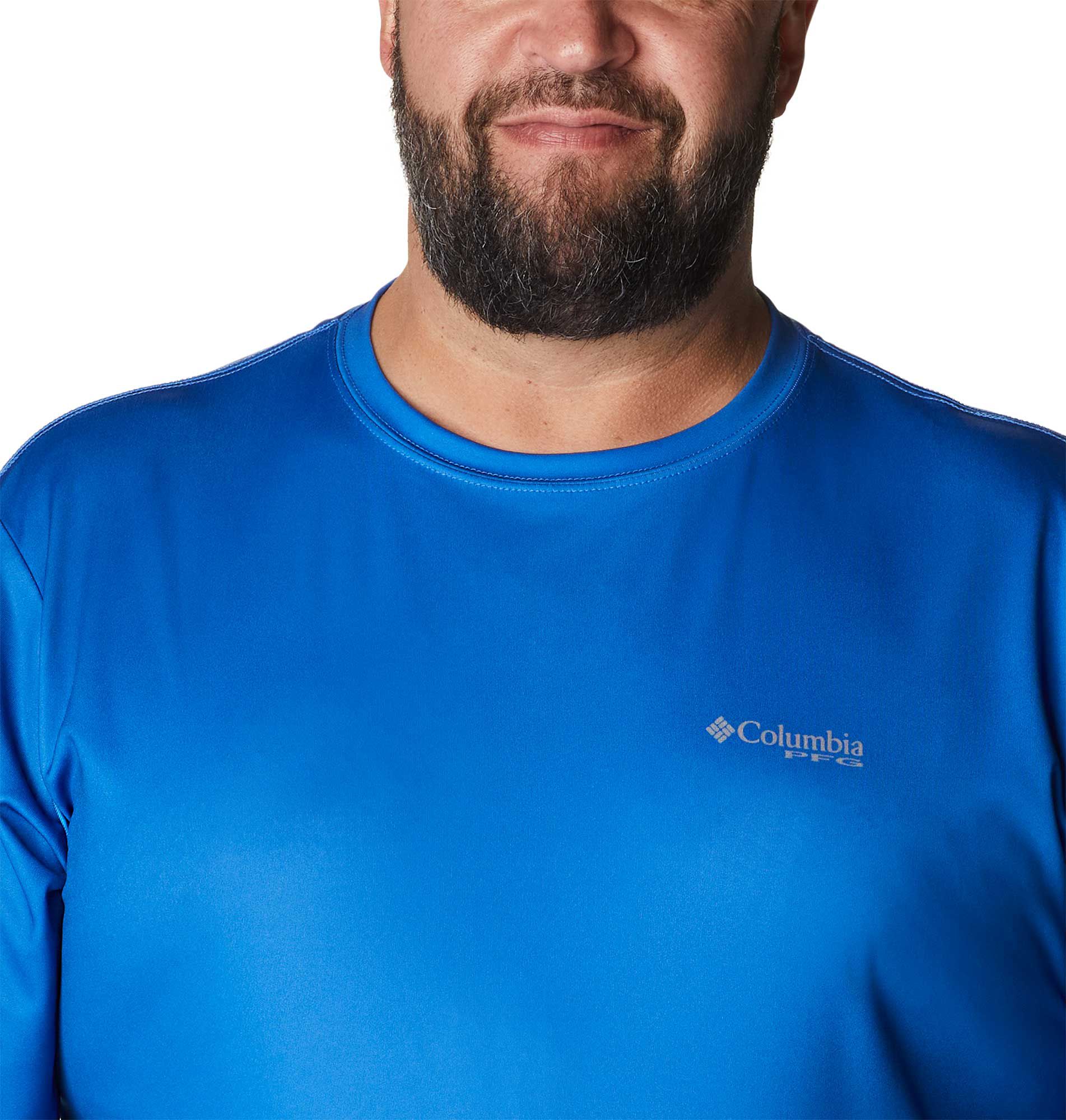 Columbia Men's PFG Terminal Tackle Fish Flag Long Sleeve Shirt product image