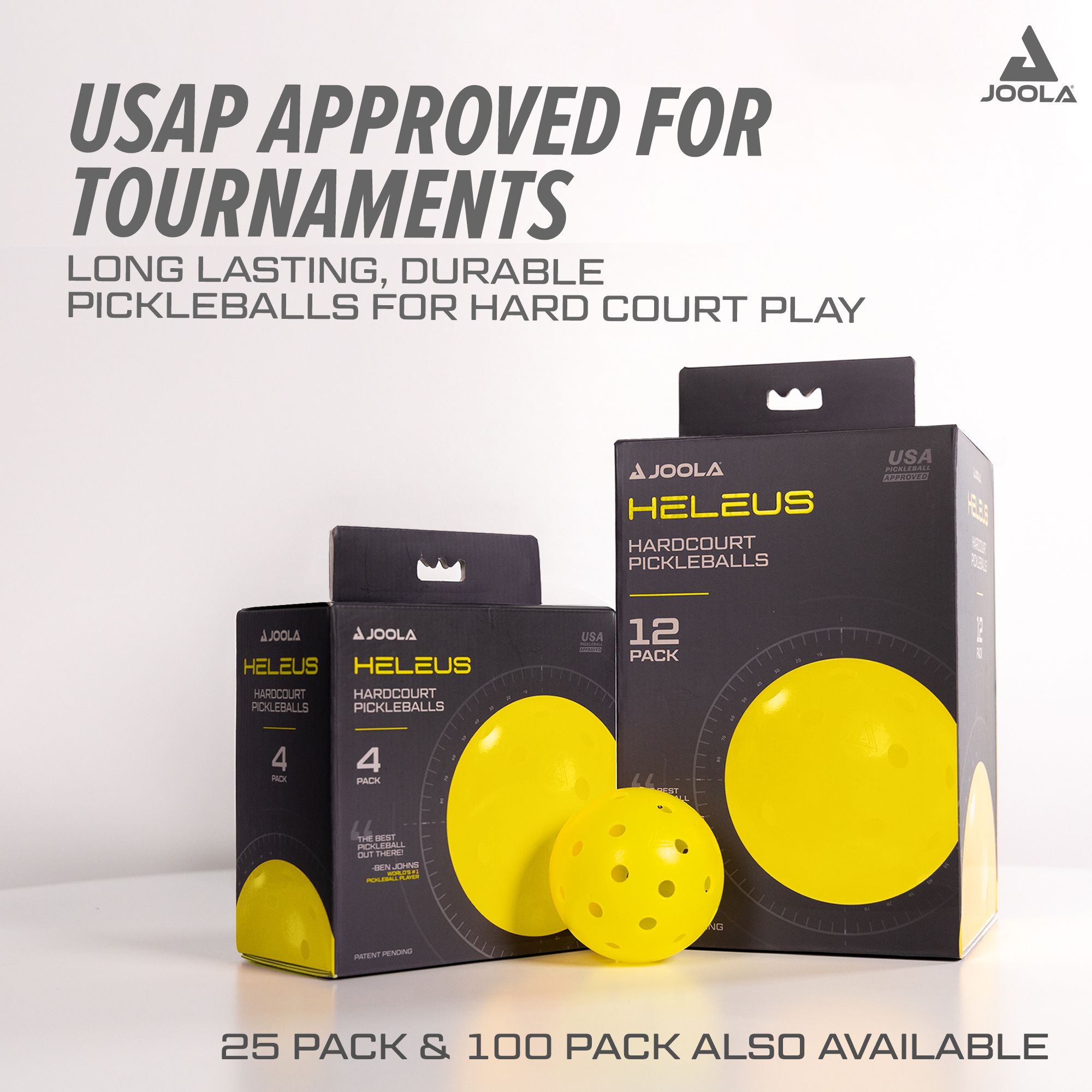 Joola Heleus 4 Pack Pickleballs product image