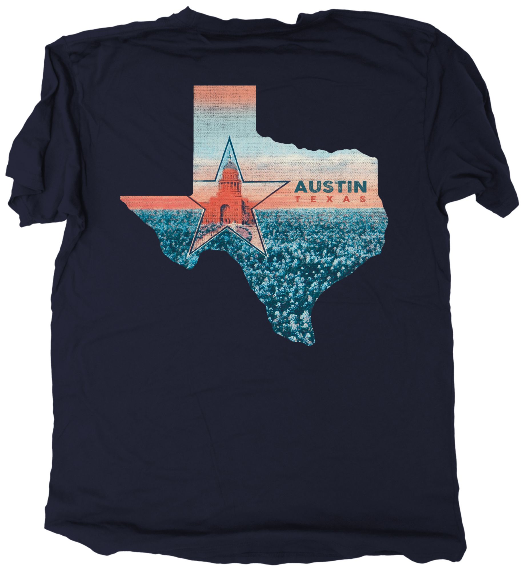 The Duck Company Adult Austin Black Fields T-Shirt product image