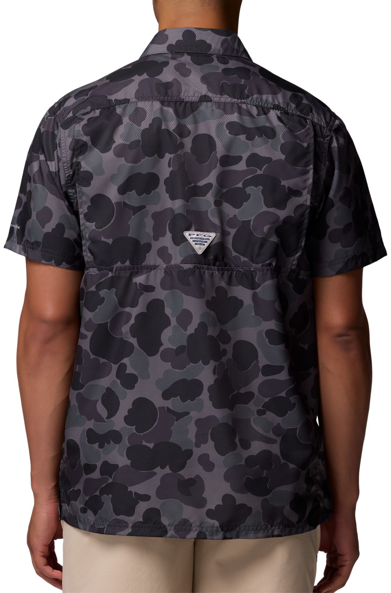 Columbia Men's South Carolina Gamecocks Camo Super Slack Tide Button Down Shirt product image