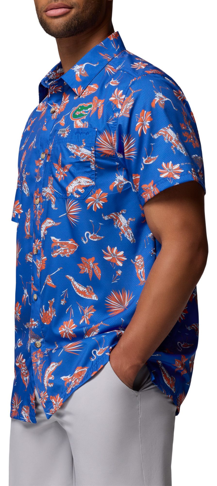 Columbia Men's Florida Gators Azul Super Slack Tide T-Shirt product image