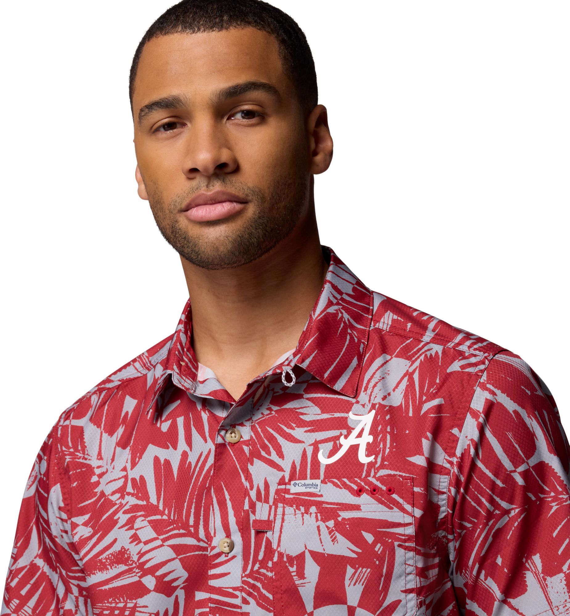 Columbia Men's Alabama Crimson Tide Red Velvet Super Slack Tide T-Shirt product image