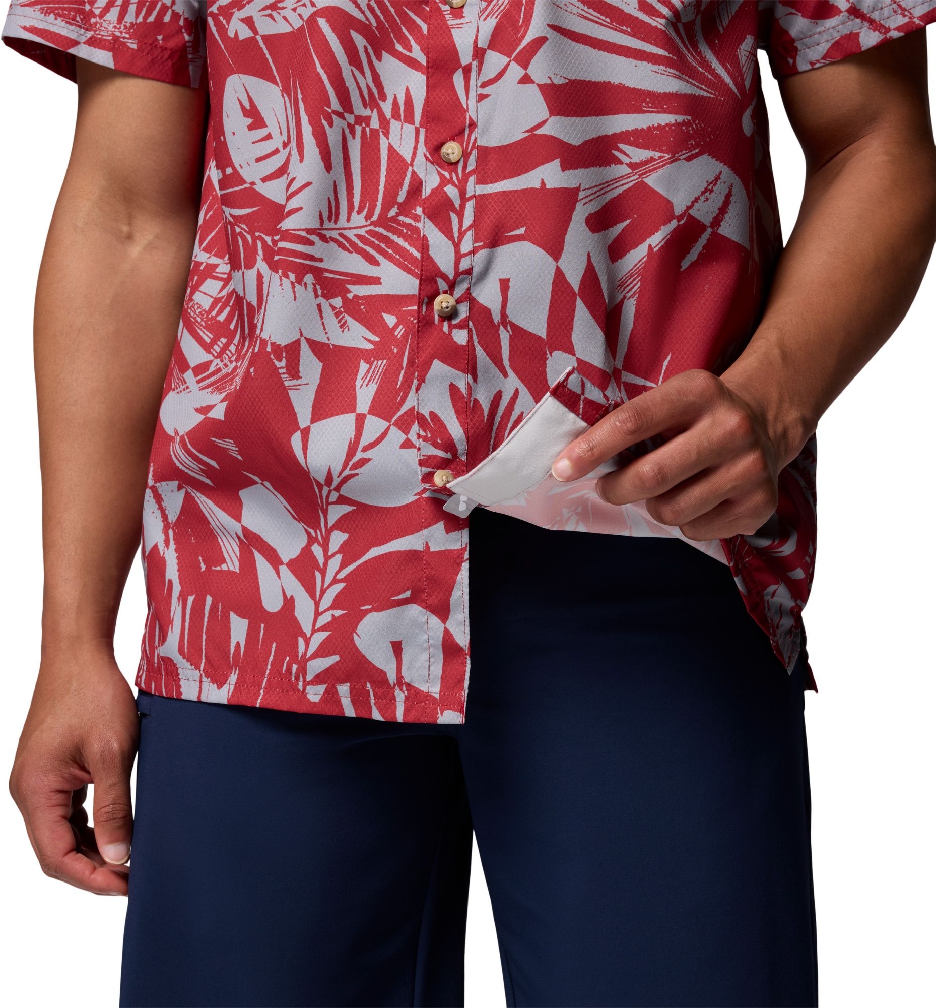 Columbia Men's Alabama Crimson Tide Red Velvet Super Slack Tide T-Shirt product image