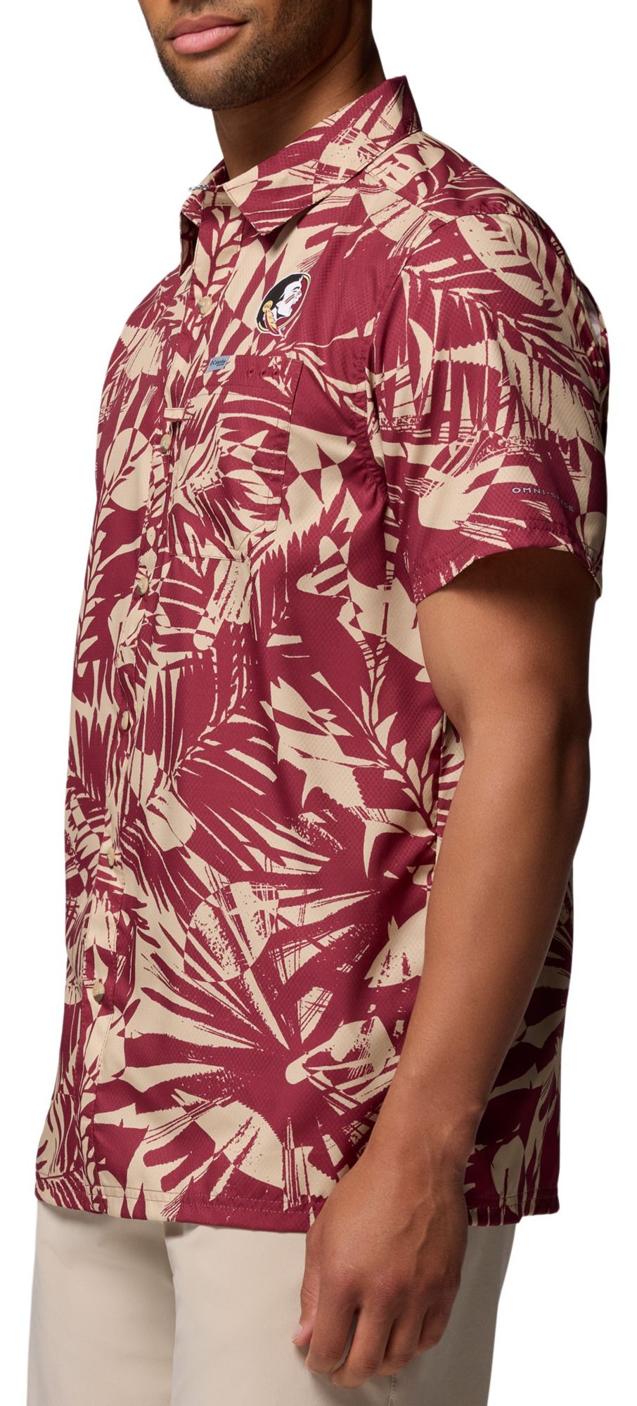 Columbia Men's Florida State Seminoles Cabernet Super Slack Tide T-Shirt product image