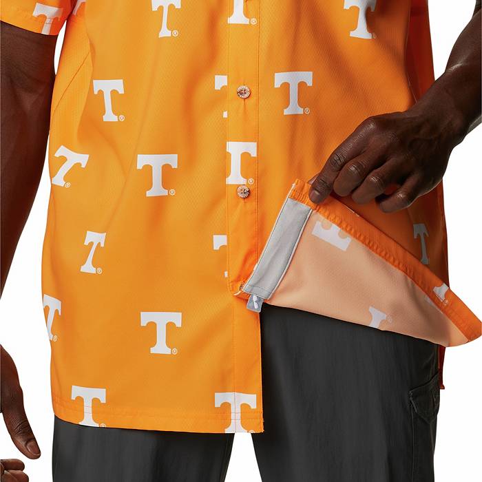 Men's Columbia Tenn Orange Tennessee Volunteers PFG Tamiami Shirt
