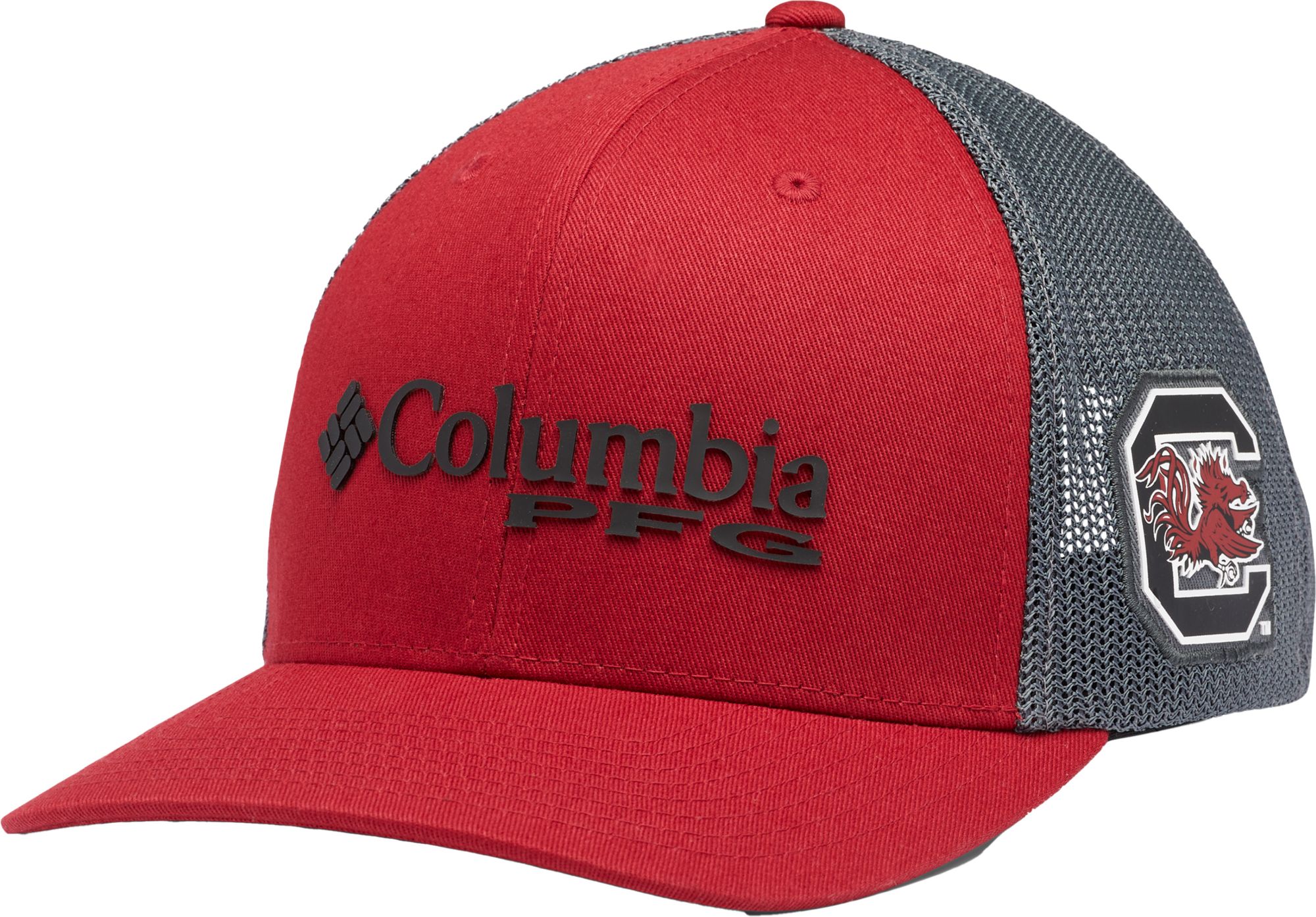 Columbia Men's South Carolina Gamecocks Garnet PFG Adustable Hat,