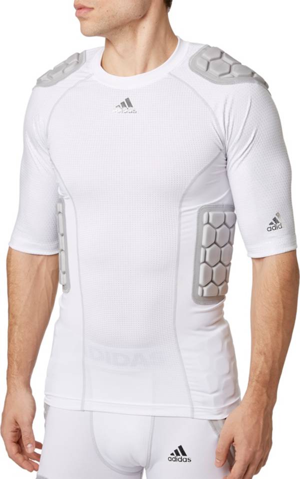 adidas Adult techfit&reg; Half Sleeve Padded Football Shirt